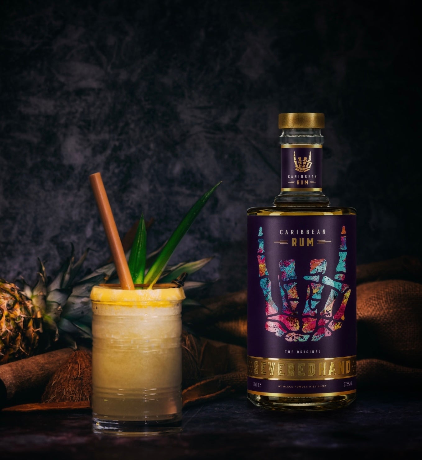 Caribbean Rum 37.5%ABV 70CL