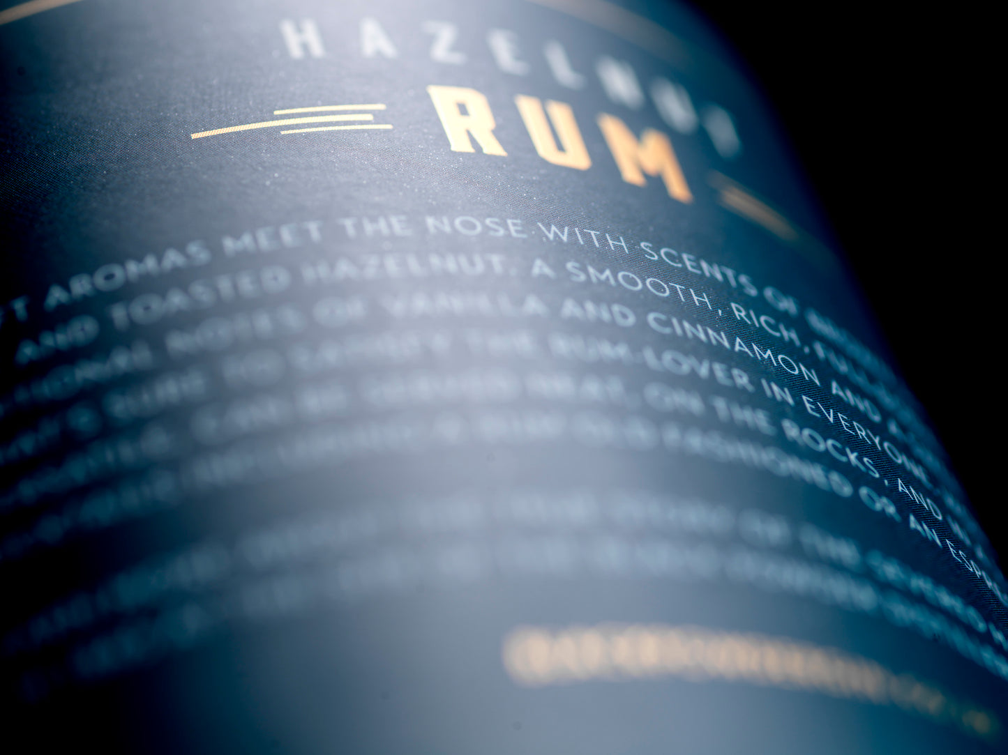 Hazelnut Rum 37.5%ABV 70cl