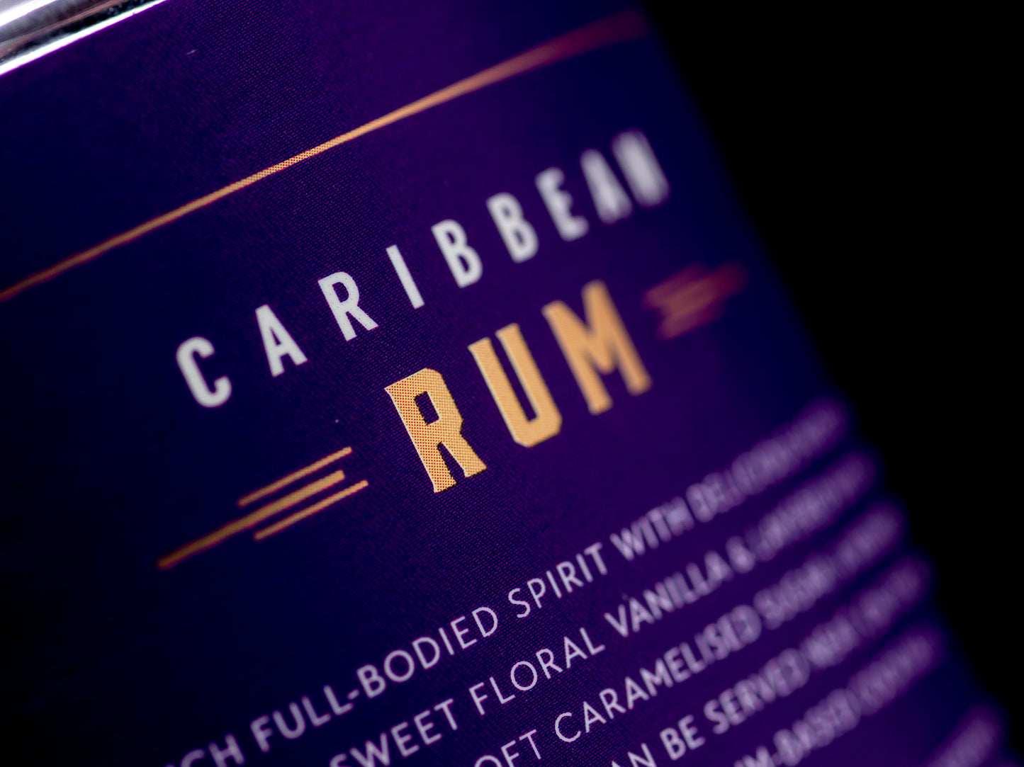 Caribbean Rum 37.5%ABV 70CL